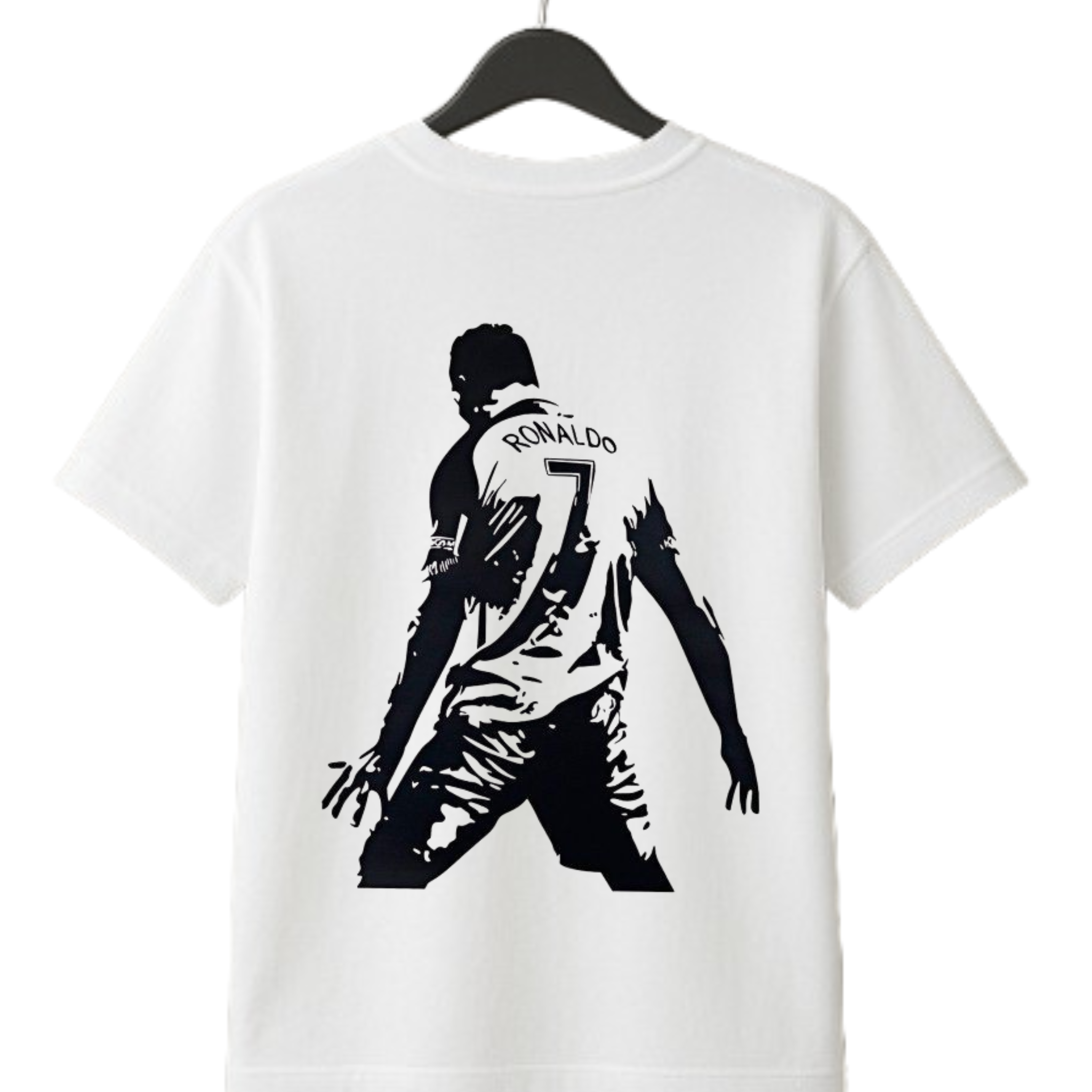 Unisex white Cr7 Celebration T-shirt